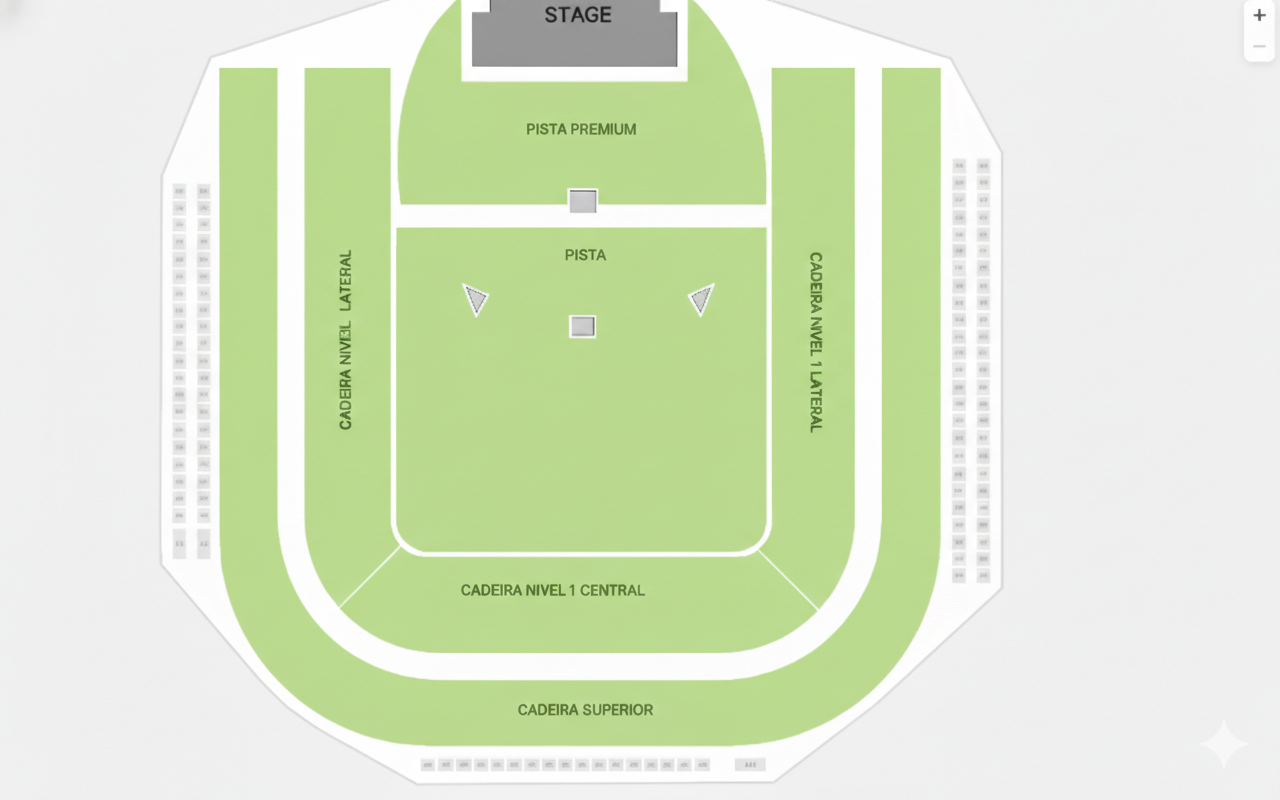 Mapa do Estádio